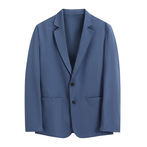 [YFFUSHI]メンズゼロプレッシャースーツジャケットセットアップジャケットビジネス薄手透明軽量可水洗冷感通気