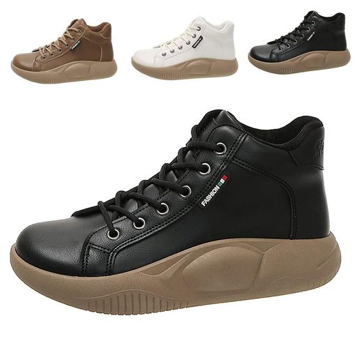 [CFFHRB]ブーツレディーススニーカーショートブーツ厚底シューズ防水靴冬春秋