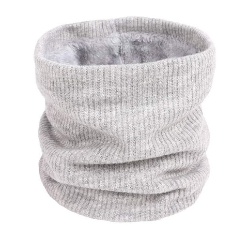 [Rose]ネックウォーマー秋冬男女兼用裏側ふわふわ起毛素材防寒防風暖かい伸縮素材軽量無地ネックガード..