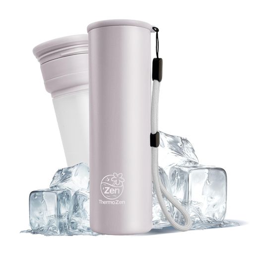 ThermoZen 氷嚢 魔法瓶 氷のう 多機能携帯ミニアイスパック 真空断熱保冷設計 スポ...