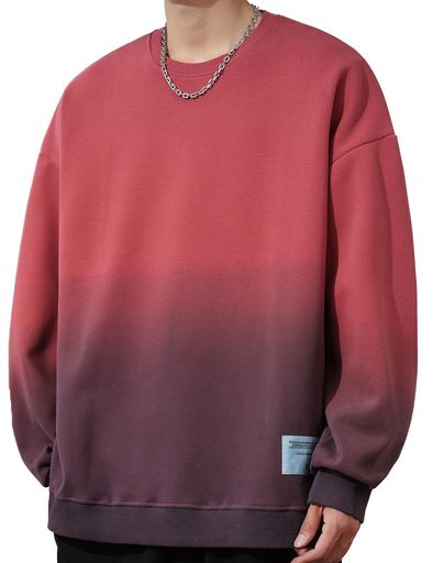 [WisdomLeaves]パーカーメンズトップストレーナーオーバーサイズ無地人気プルオーバーカジュアルおしゃ..