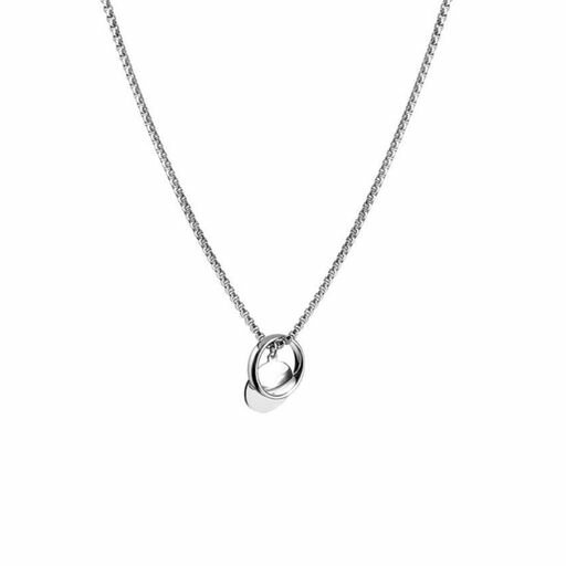 [HAPVITAL]ネックレスメンズレックレスステンレスアクセサリーペンダント人気シルバー男性ー対応誕生日プレゼントネックレスチェーンアレルギメンズネックレス(襟モデル)