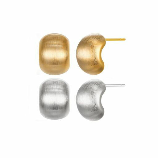 nalainaピアスレディース(2ペアセット)ファーストピアスセカンドピアス金属アレルギー対応ステンレスシンプル両耳シルバーゴールド
