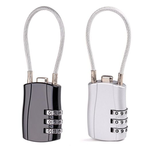 PAVIKE南京錠ダイヤル【2個セット】ダイヤル錠ダイヤル式南京錠3桁持ち運びが簡単で、安全で盗難防止の..