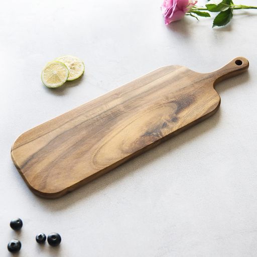 まな板アカシア木製キッチン用まないた長いカッティングボードカットボード取っ手付き天然素材軽量環境..