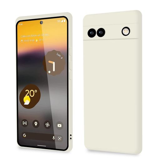 【Majiyana】に適合するGooglePixel6Aケースシリコンスリム用のピクセル6aカバー超薄型衝撃吸収軽量米軍MIL規格ワイヤレス充電指紋防止ストラップホール付き(ネイビーブルー)