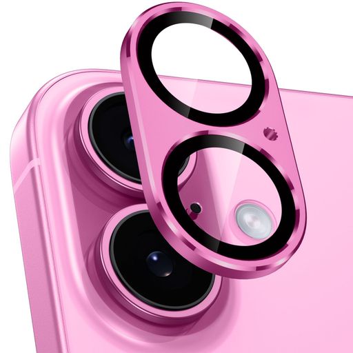 カメラフィルム iPhone 16/iPhone 16 Plus用 カメラ保護 一体型 全面保護 黒縁取り...