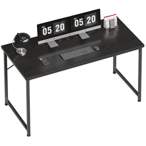 Maihail机pcデスク勉強机desk卓子パソコンデスクゲーミング一人暮らし家具table学習机小さい作業机ワークデスクgamingdesk幅120*奥行55cm簡易な単板黒い
