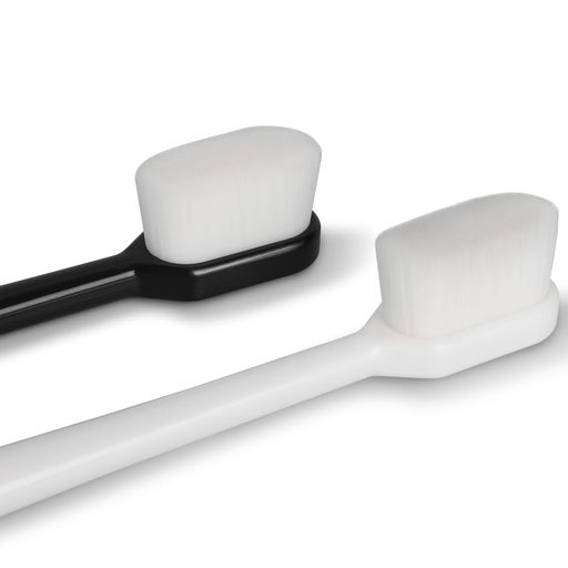 ナノ歯ブラシやわらかめワイド歯ブラシ6本セット超極細毛歯ブラシ大人用/家庭用ハブラシ虫歯予防コンパ..