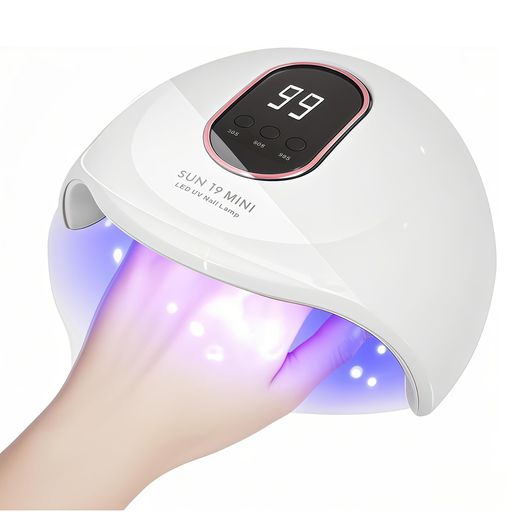 【2025最新ジェルネイルライト】NUYOLEITYネイルライト両面LED&UV硬化ライト大型36W長時間設定(120s/18..