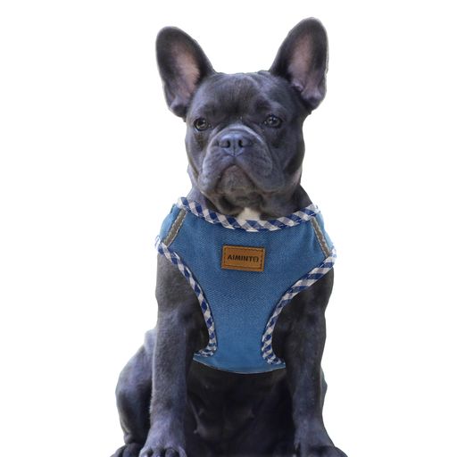 アウトドア 注文する前に常に犬の胸と体重を測定してください、同じ種の胸のサイズと体重は互いに異なる場合があります。 快適なエアメッシュを備えた斬新なデニムデザイン — 犬の散歩をストレスのない楽しいものにするのに最適なベストをお探しですか?Aimintoの「カウボーイ」シリーズのベストはまさにトリックを行います!それは完璧にフィットするように通気性のあるメッシュインテリアを備えた洗練されたデニムエクステリアを組み込んでおり、トレンディなカウボーイベストはあなたの犬をあなたの散歩で最も賢い犬のように見せます。 最も重要なのは、軽量です! 反射バンド — 私たちのベストはまた、夜間の視認性を向上させるためにベストに反射バンドを組み込んでいます。 夜間の安全性をさらに高めます。 回転可能なバックルデザイン — 回転可能なバックルのデザインは、ベストがあなたの犬に完全にフィットするだけでなく、ベスト自体の最高の形を保つための最良の形であり続けることを保証します。 スナップして静かに押して開き、簡単に閉じたり開いたりしますが、十分に強力です。