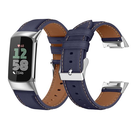 [LuFiYa]時計バンドFitbitCharge6/FitbitCharge5対応レザーバンド交換バンド時計ベルト腕時計バンドビジネス風柔軟男女通用牛革ストラップFitbitCharge6/FitbitCharge