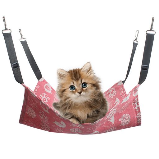 【製品仕様】: この猫用ハンモックは、M (50x40cm) と L (60x50cm) の2つのサイズがあり、さまざまなサイズの猫用ケージに適しています。毎日の休息、昼寝、遊びなど、このハンモックは猫に快適で特別な空間を提供します。 【柔らかい素材】: 猫用ハンモックは高品質の綿とリネンで作られており、柔らかく、快適で通気性があり、春と夏の使用に適しています。軽量素材を使用しているため、猫はハンモック内で自由に動き回りながら、快適な睡眠環境を楽しむことができます。 【調節可能な吊り下げロープ】: 猫用ハンモックには調節可能な吊り下げロープが付いており、猫ケージのサイズに合わせて高さを自由に調節でき、さまざまな設置ニーズに対応します。丈夫な金属フックを装備しており、簡単に固定でき、工具なしで素早く設置できます。 【強力な耐荷重】:猫用ハンモックは、太い吊りロープと強化金属フックを採用しており、耐久性と安定性に優れ、耐荷重は 10kg に達します。大人の猫でも、複数の子猫が同時に使用しても、安全にサポートでき、安全性が保証されています。
