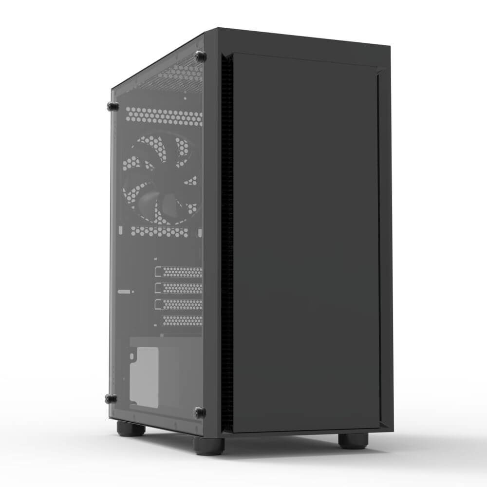 zalman T3 PLUS 強化ガラス製のサイドパネルを採用した、高エアフロー設計のミニタワー型PCケース