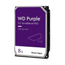 Western Digital WD85PURZ WD Purple 監視システム用ハードディスクドライブ 3.5インチ SATA HDD 8TB(2)