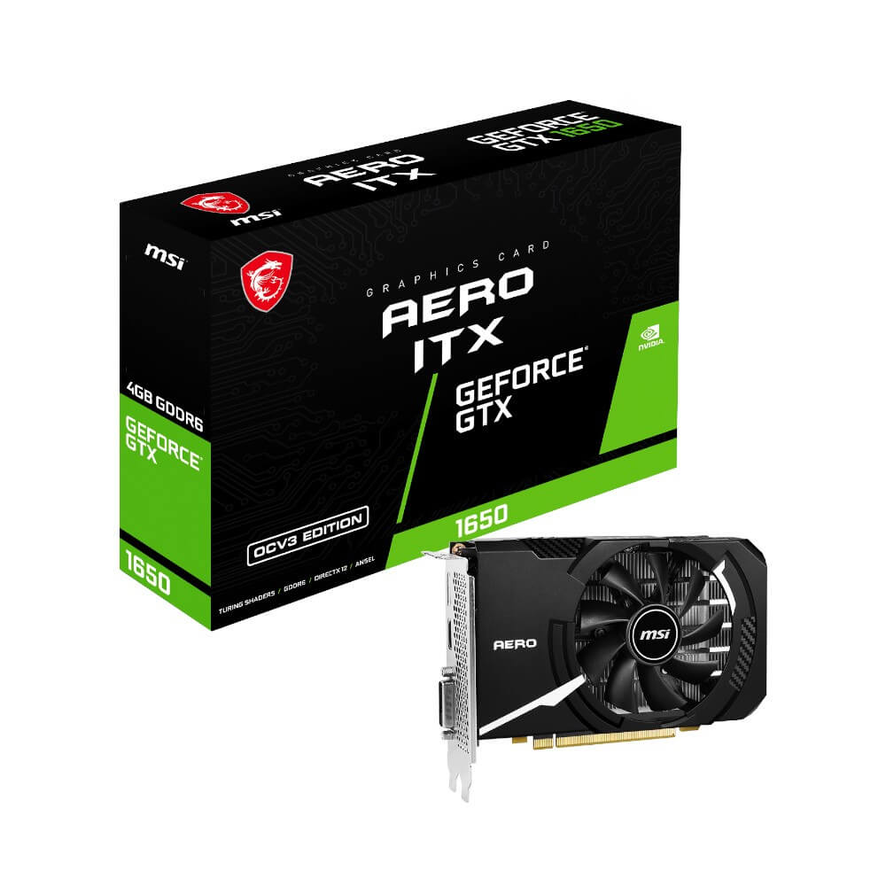 ビデオカード「GeForce GTX 1650 D6 AERO ITX OCV3」