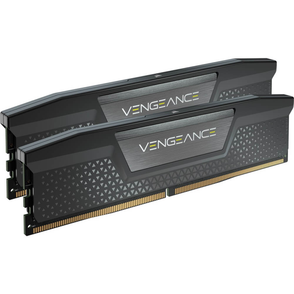 Corsair CMK64GX5M2B5600C40 VENGEANCE 64GB (32GB×2) DDR5-5600 C40 メモリキット ブラック