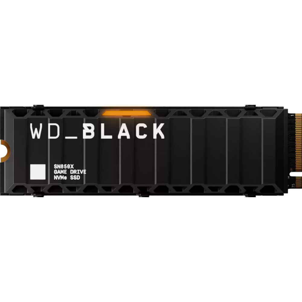 Western Digital WDS800T2XHE WD_BLACK SN850X NVMe SSD 8TB ヒートシンク搭載