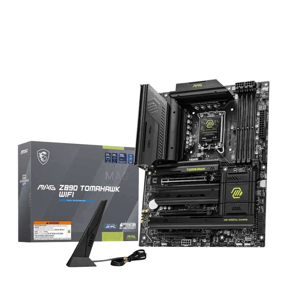 MSI MAG Z890 TOMAHAWK WIFI Intel Z890チップセット搭載 質実剛健「TOMAHAWK」ゲーミングマザーボード