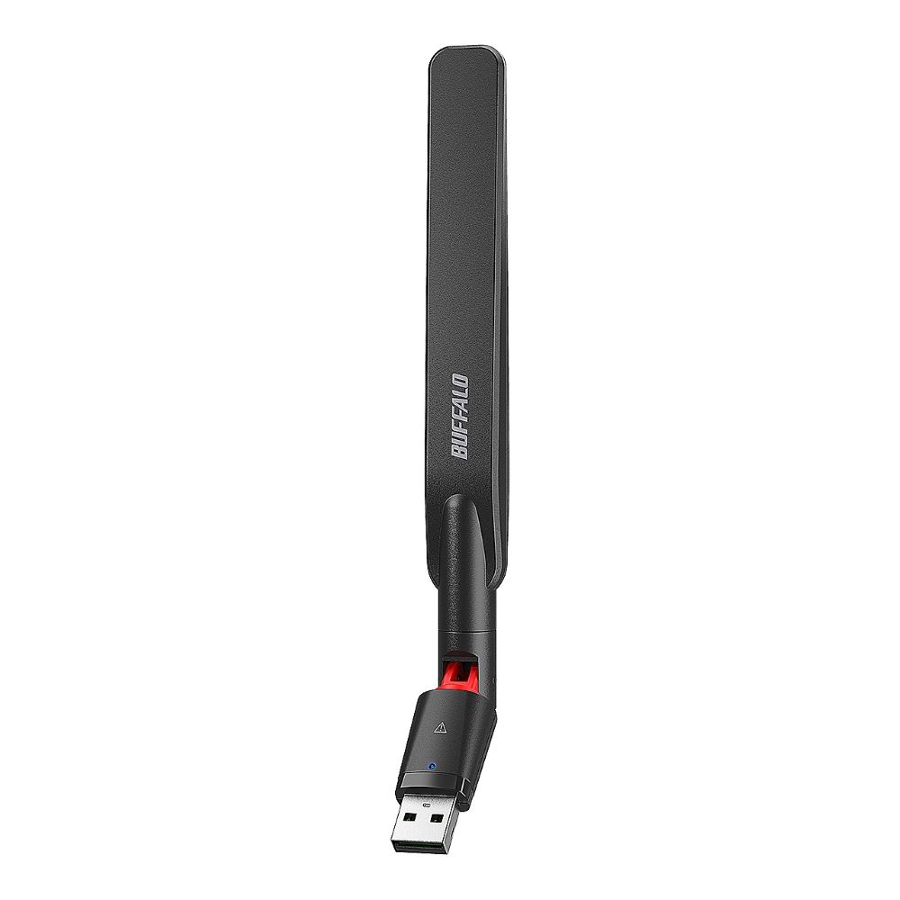 BUFFALO WI-U3-866DHP Wi-Fi無線LAN子機 外付けアンテナ 866Mbps/400Mbps 11ac/n/a/g/b USB 3.2 Gen1 WPA3