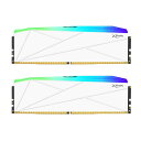 V-Color TMXFL3264832WWK XFinity RGB Series PC5-51200(DDR5-6400) 32GB×2 ホワイト For Intel(2)
