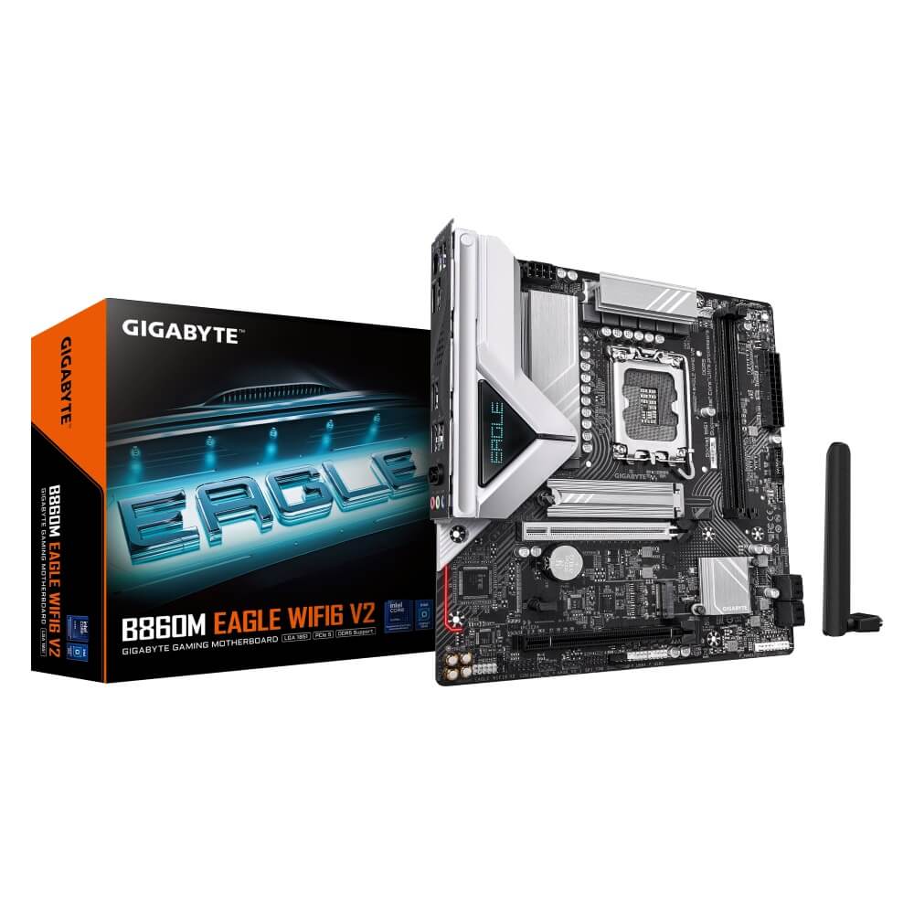 GIGABYTE B860M EAGLE WIFI6 V2 (パソコン工房限定モデル) B860チップセット搭載 Core Ultra プロセッサー (Series2) 対応 M-ATX