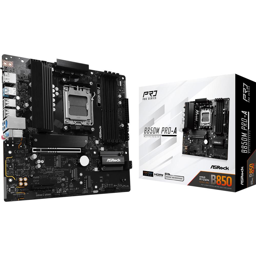 ASRock B850M Pro-A (パソコン工房限定モデル) AMD B850チップセット搭載 MicroATXマザーボード