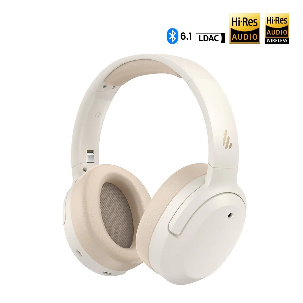 Edifier W820NB Plus Gen2 Ivory ����Ū����������������ؿʲ������ϥ��쥾�б��磻��쥹�إåɥۥ�