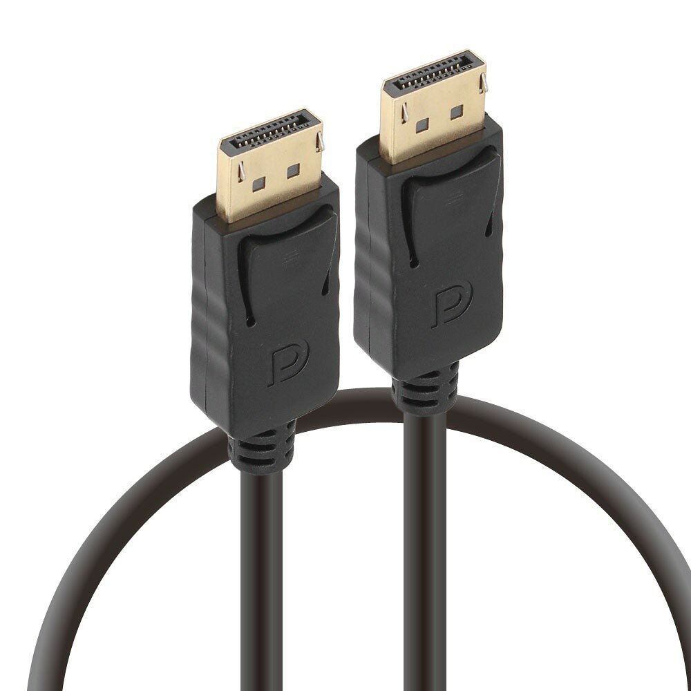 樂天商城 - JTT DisplayPortケーブル 4K対応 2m ブラック 4K/60Hz対応したDisplayPortケーブル。最大4K(3840×2160)に対応