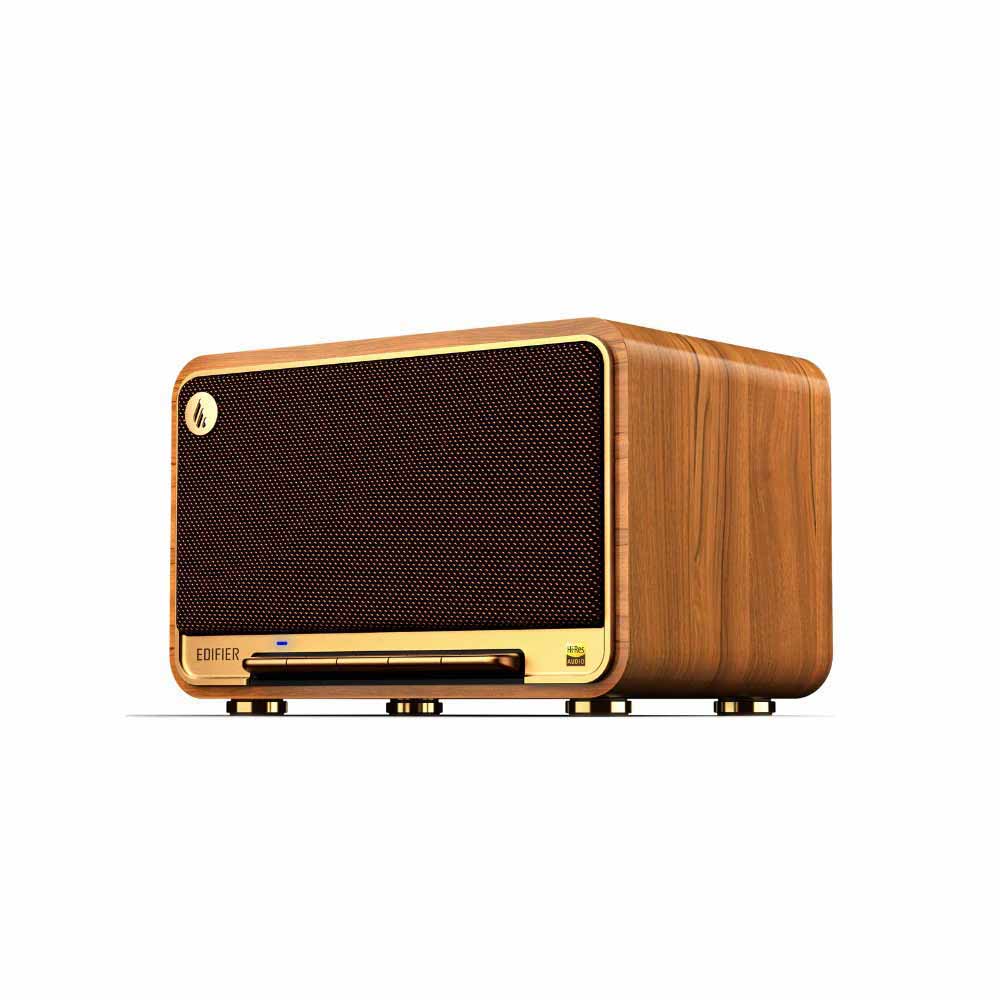 Edifier D32 Brown 卓上型Bluetoothスピーカー ブラウン