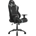 お取り寄せ【Gaming Goods】 AKRacing Wolf Gaming Chair (Grey) AKR-WOLF-GREY 肌触りと通気性の良いファブリック(布地)を使用