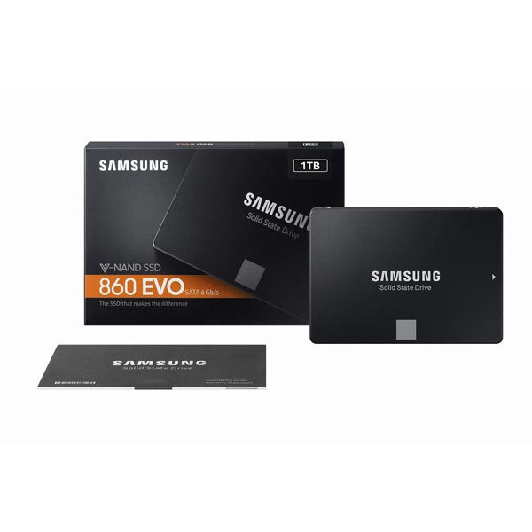 SAMSUNG MZ-76E1T0B/IT [1TB/SSD] 860 EVO/SATA (6Gb/s)/7mm厚2.5インチ/V-NAND 3bit MLC