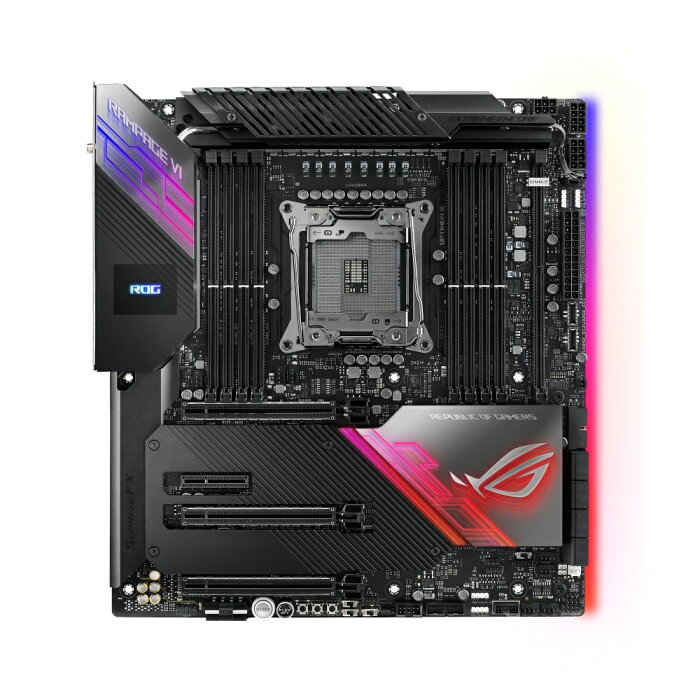 ASUS ROG Rampage VI Extreme Encore Extended ATX マザーボード LGA 2066 インテル X299 チップセット