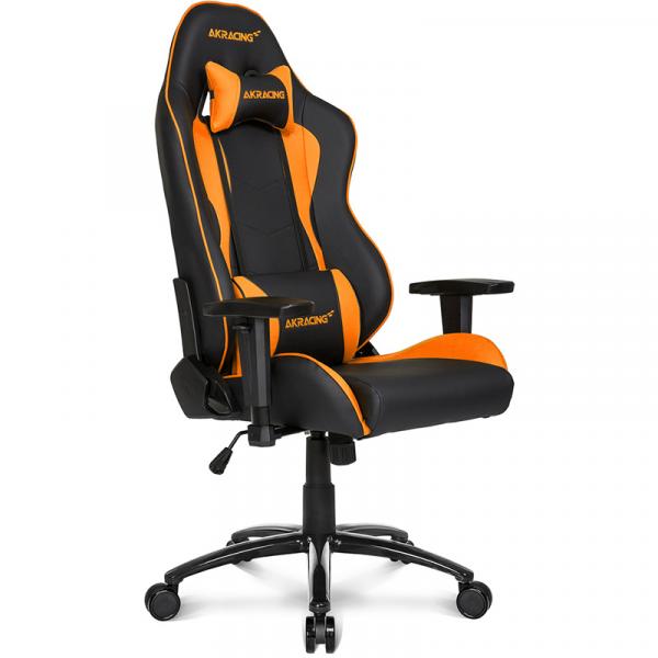 お取り寄せ【Gaming Goods】AKRacing ゲーミングチェア Nitro V2 Gaming Chair Orange 高耐久PUレザー素材を張地に採用 NITRO V2シリーズ