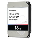 Western Digital WUH721818ALE6L4 3.5インチHDD [7200RPM] 18TB [Buffer:512MB] Serial ATA Rev.3.0 600MB/s