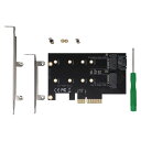 AClbNX AIF-09 PCI ExpressJ[h NVMeSATAM.2 SSDe1ڂł