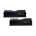 G.SKILL F5-6400J3239G16GX2-TZ5RK Trident Z5 RGB シリーズ DDR5-6400MHz 32GB (2x16GB)/ヒートスプレッダー:ブラック