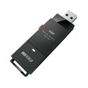 BUFFALO SSD-SCT2.0U3BA/D SSD+USB 3.2(Gen2)ōȃt@C] RpNgȃXeBbN^SSD