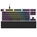 NZXT Function Tenkeyless KB-1TKUS-WR パームレスト付属テンキーレスモデル マットホワイト