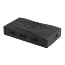 GREEN HOUSE GH-HSWK3-BK 4K2K(60fps) HDCP2.2対応 3ポートHDMIセレクタ(2)