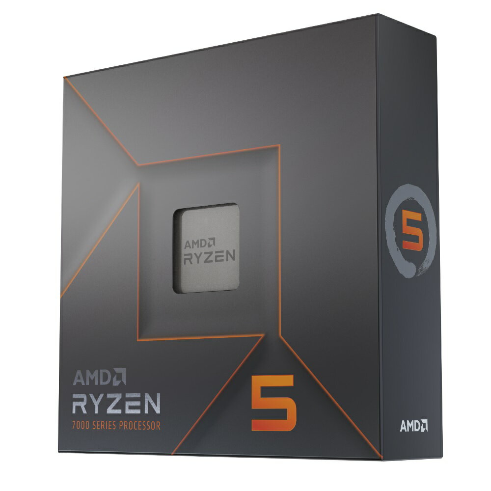 AMD Ryzen 5 7600X 100-100000593WOF AMD Ryzen 7000 シリーズ デスクトップ プロセッサー CPU