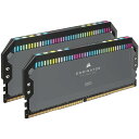 Corsair CMT32GX5M2B5200Z40 DOMINATOR PLATINUM RGB DDR5 RGB LED 1.25V DDR5 5200MHz 32GB(16GBx2) UDIMM 40-40-40-77 AMD EXPO