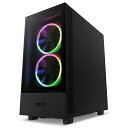 NZXT H5 Elite Black CC-H51EB-01 CeBOd̃~h^[P[X ubN