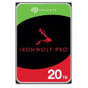 SEAGATE ST20000NT001 IronWolf Pro NTシリーズ 3.5インチ 20TB 内蔵HDD SATA 6Gb/s 256MB 7200 rpm