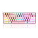 REDRAGON K617-RGBPWTI pRpNg Ԏ JjJ 61KEY Q[~OL[{[h sN&zCg