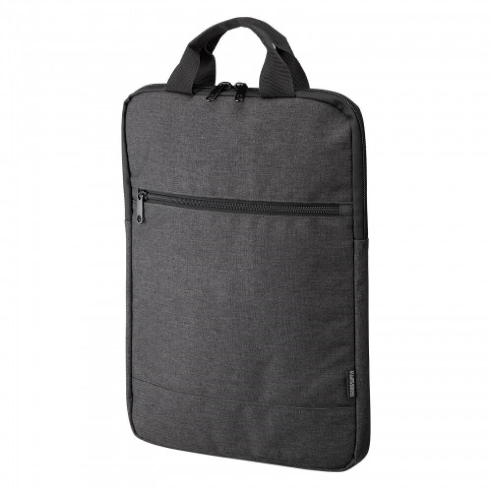 サンワサプライ IN-SCL15GY リュックへの収納に便利なスリムな縦型インナーケース。15.6インチまで対応