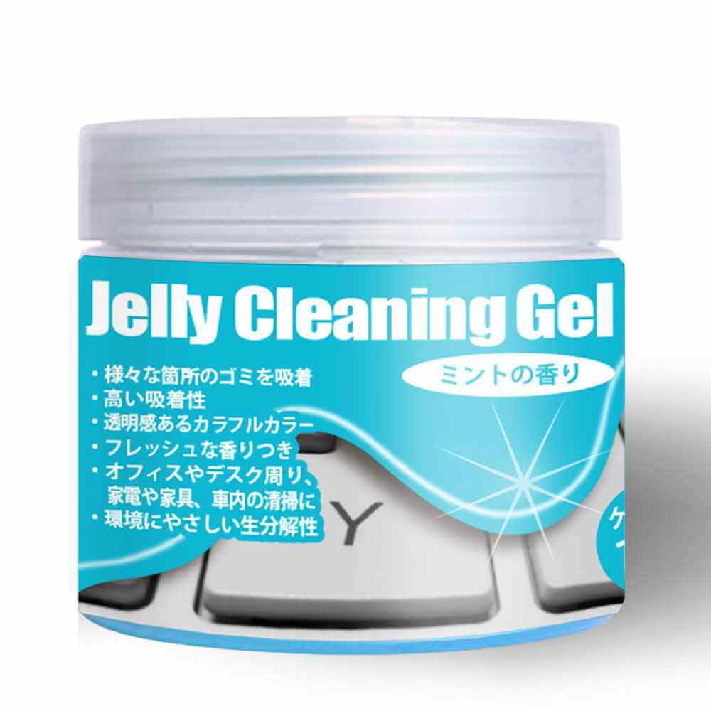 樂天商城 - 日本トラストテクノロジー JTCLEGLC-BL クリーニングジェル ケースタイプ ブルー ミントの香り