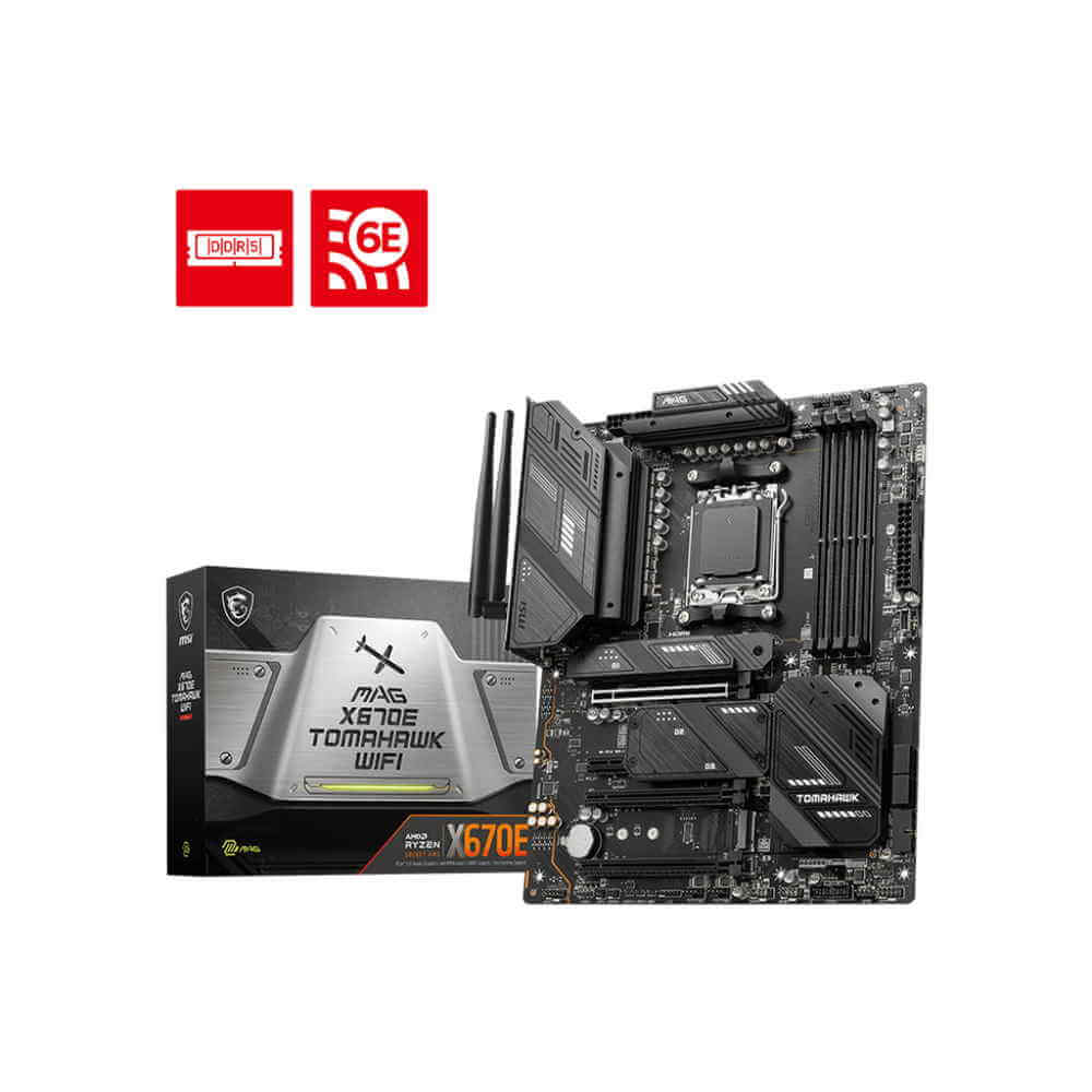 MSI MAG X670E TOMAHAWK WIFI AMD X670Eチップ