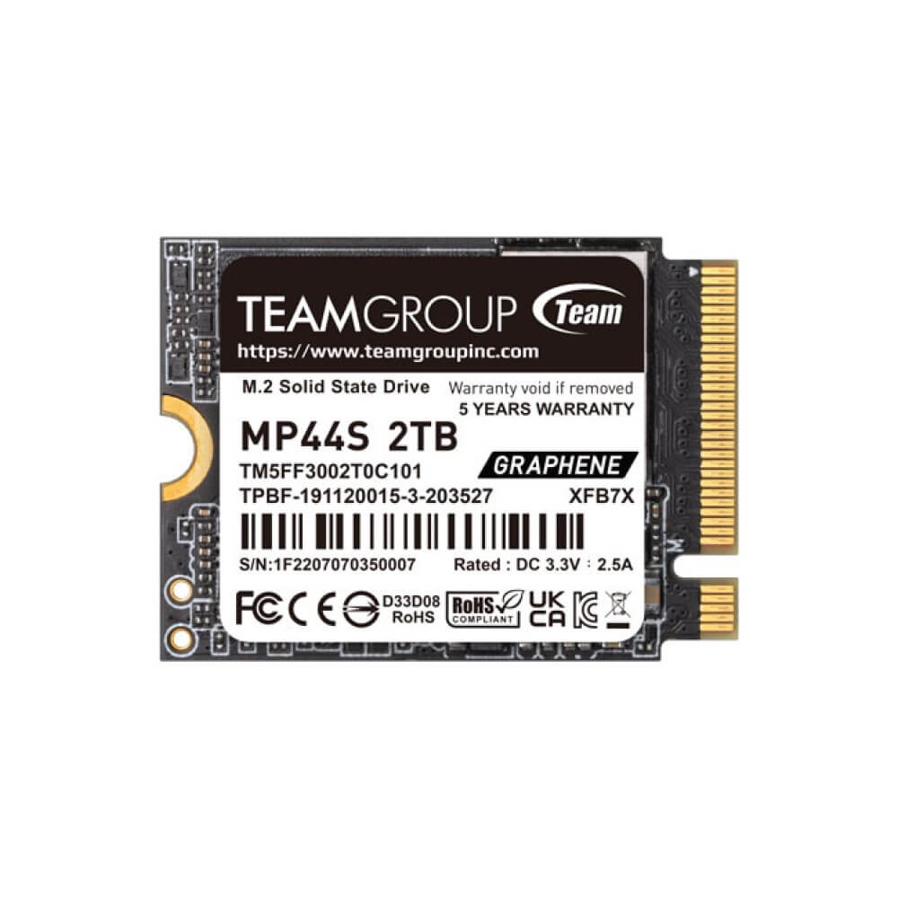 TEAM TM5FF3002T0C101 MP44S M.2 PCIe 4.0 Type 2230 SSD 2TB