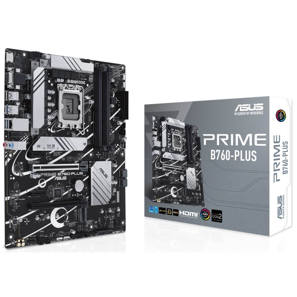ASUS PRIME B760-PLUS Intel 第13世代Coreプロセッサー対応 B760チップセット搭載ATXマザーボード